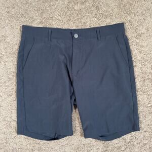 Primo Golf Shorts Mens Size 36 Grey Stretch Performance Hybrid Outdoors Preppy